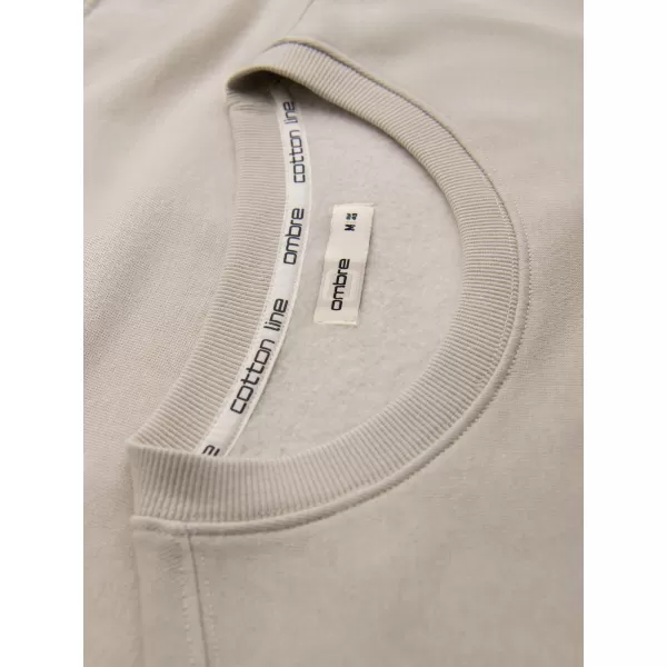  Herren-Sweatshirt OMBRE OM-SSBN-0271 HELLBEIGE 