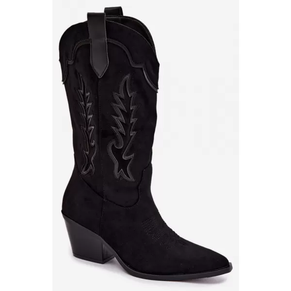  Damenstiefel BOTO 2586A SCHWARZ 