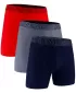 Herren-Boxershorts UNDER ARMOUR UA PERFORMANCE TECH MESH - SOLID 6 -3PK 1383884-600 ROT