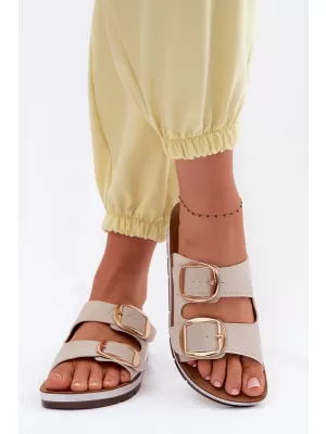 Damenhausschuhe INBLU CP000061 BEIGE