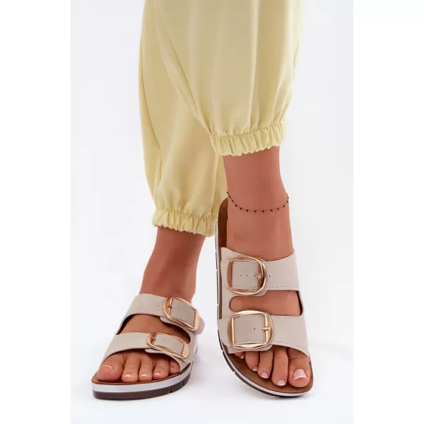  Damenhausschuhe INBLU CP000061 BEIGE 