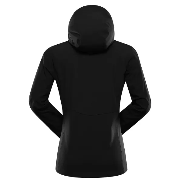  Softshelljacke für Damen ALPINE PRO GEDERA SCHWARZ 