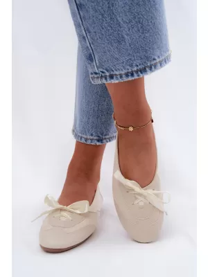 Ballerinas für Damen BOTO 8531 BEIGE