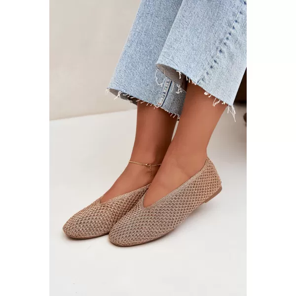 Ballerinas für Damen BOTO CH956 CHAMPAGNE 