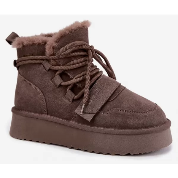  Damenschuhe BIG STAR SHOES UU274315 BRAUNE/BEIGE SCHATTEN 