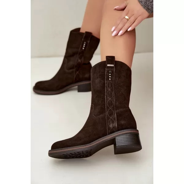  Damenschuhe BIG STAR SHOES UU274607 SCHOKOLADE 