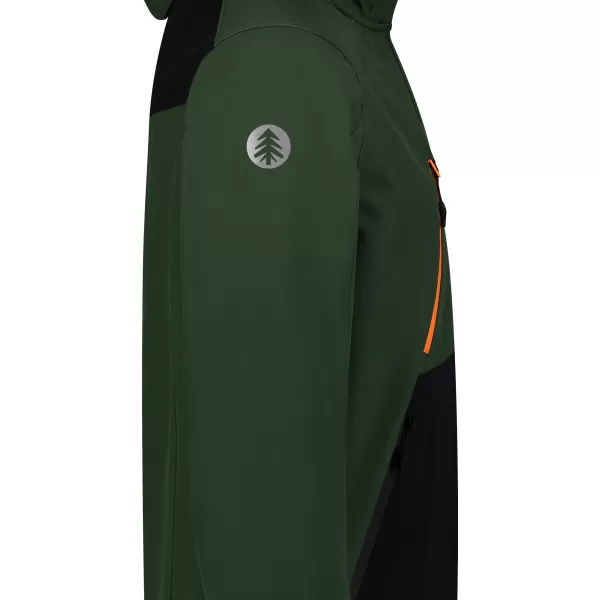  Wasserdichte Herrenjacke NORDBLANC OVERLOOK NBSSM8315 GRÜN 