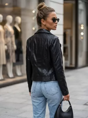 Damenjacke DSTREET TY5730 SCHWARZ