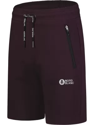Baumwollshorts für Herren NORDBLANC RELAXEDFIT NBSPM8254 LILA