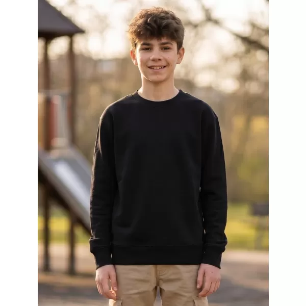  Kinder-Sweatshirt MALFINI CREW 427 SCHWARZ 