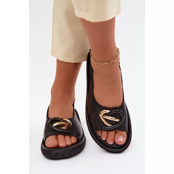  Damensandalen S.BARSKI KV61-6047 SCHWARZ 