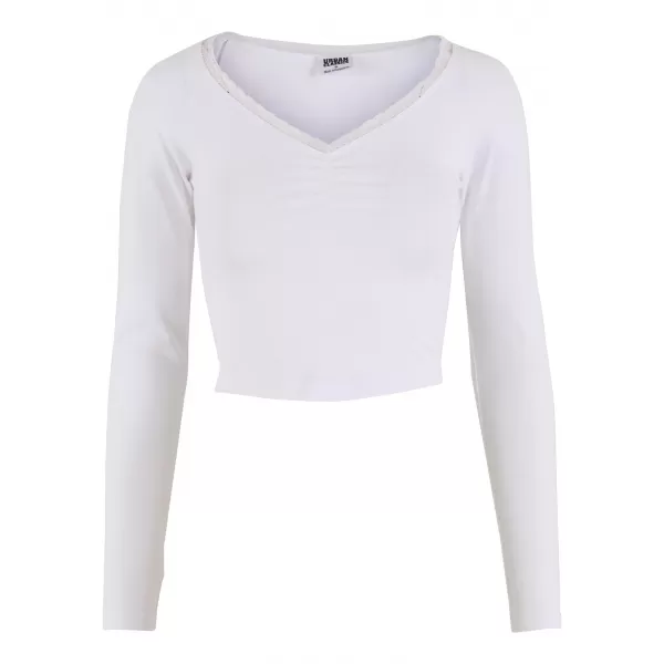  Damen-T-Shirt URBAN CLASSICS TB7729-00220 WEIß 