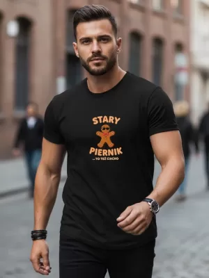 Herren-T-Shirt DSTREET NX0108R-BK SCHWARZ