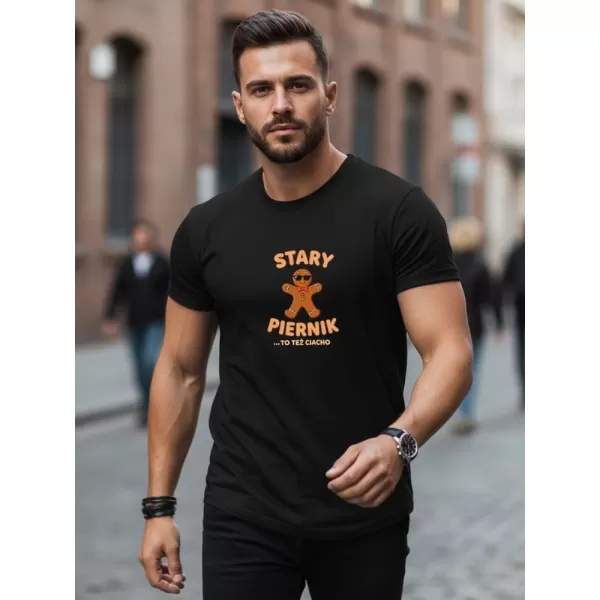 Herren-T-Shirt DSTREET NX0108R-BK SCHWARZ 