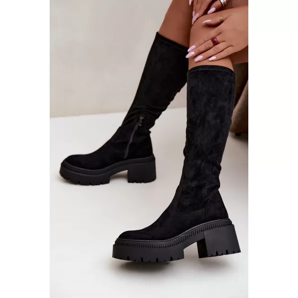  Damenstiefel BOTO 9671A-1 SCHWARZ 