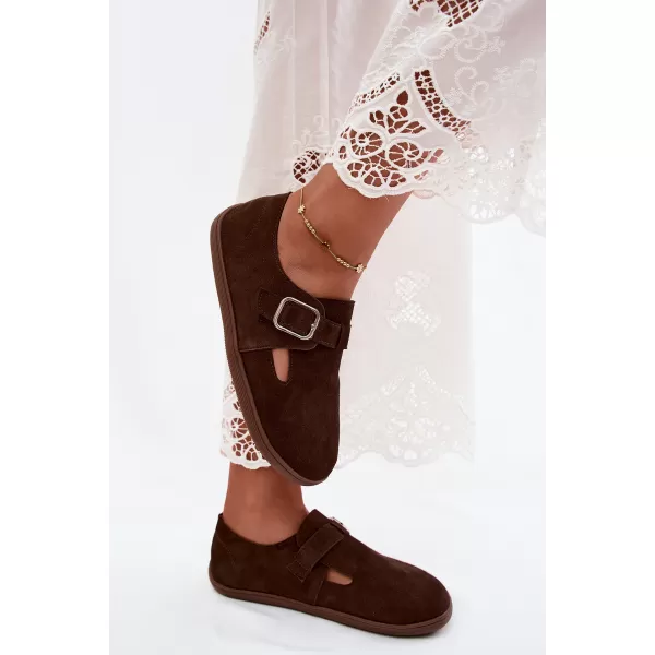  Damen-Stiefeletten BOTO JH578 BRAUN 