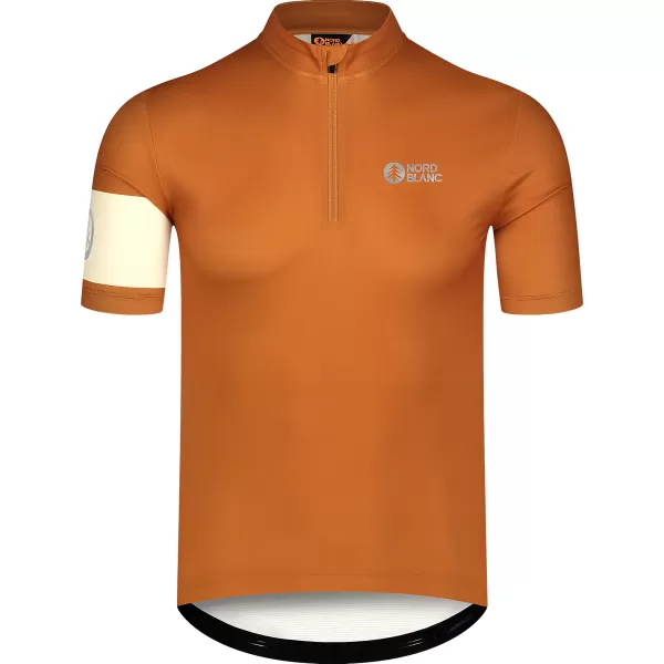  Herren-Radtrikot NORDBLANC CAMEL NBSMF8079 BRAUN 