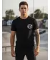 Herren-T-Shirt DSTREET NX078R SCHWARZ