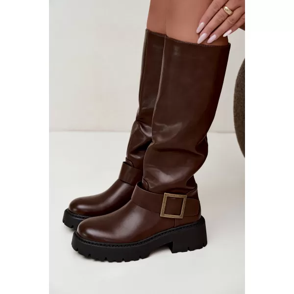  Damenstiefel BOTO C-387 KAFFEE 