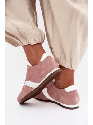 Damen-Sneaker ZAZOO N1412/367/445 ROSA/WEISS
