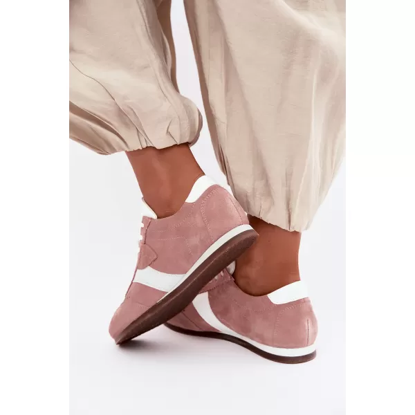  Damen-Sneaker ZAZOO N1412/367/445 ROSA/WEISS 