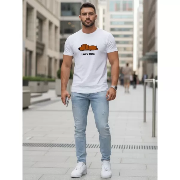  Herren-T-Shirt DSTREET NX5092R-WH WEIß 