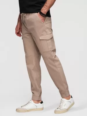 Herrenhosen OMBRE OM-PAJO-0290 BEIGE