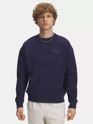 Herren-Sweatshirt UNDER ARMOUR ICON REV TERRY CREW 6003942-403 BLAU