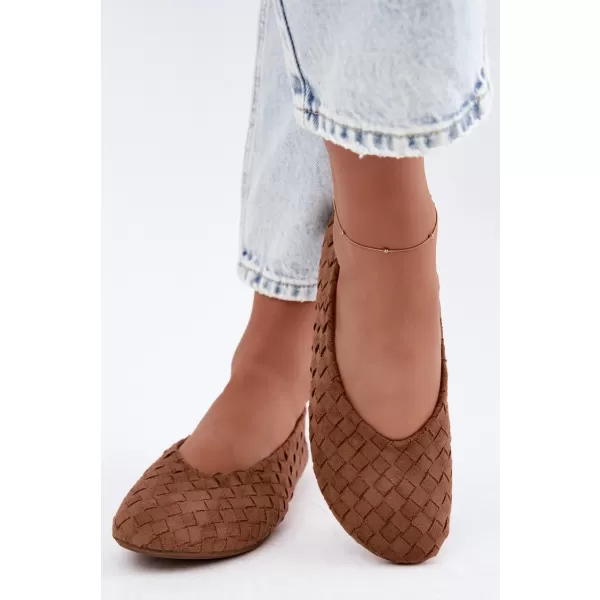  Ballerinas für Damen BOTO 9867 KAMEL 