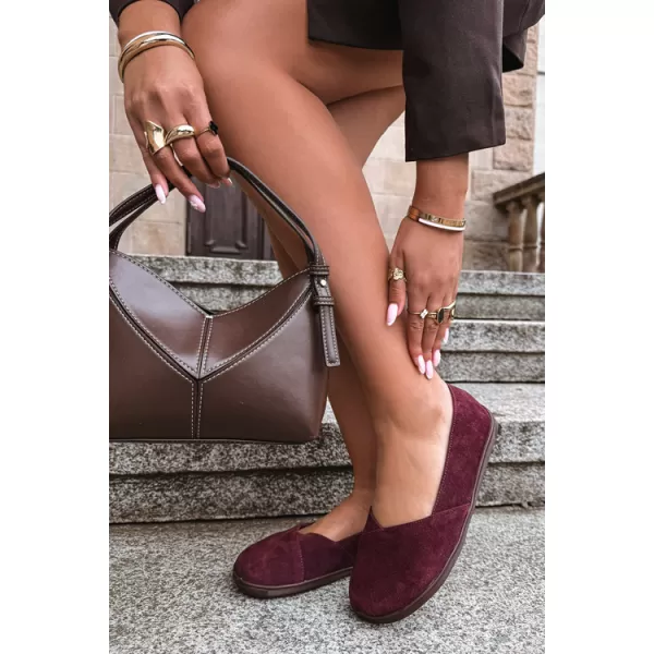  Ballerinas für Damen BOTO JH610P WEIN 