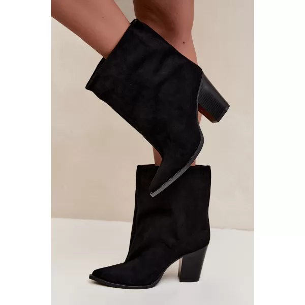  Damen-Stiefeletten BOTO 2577A SCHWARZ 