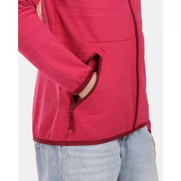  Fleece-Sweatshirt für Kinder KILPI MEMPHIS-JG 1J0202KI ROSA 