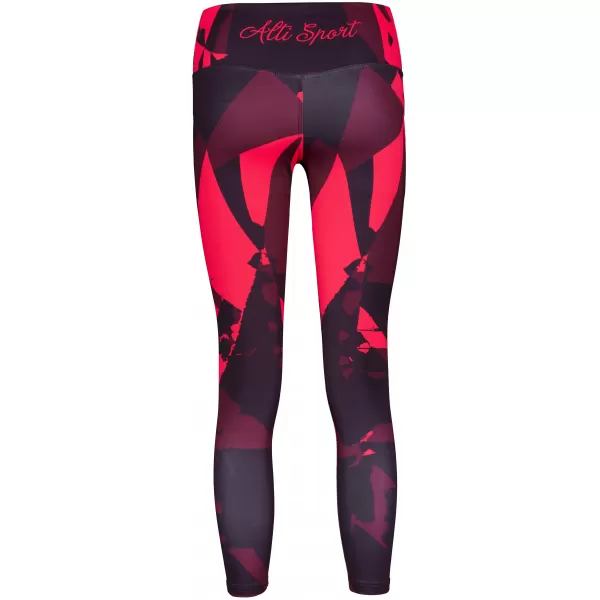  Lange Premium-Leggings für Damen (neue Größen) ALTISPORT VOJ/ALW080LEG05 WEINROT 