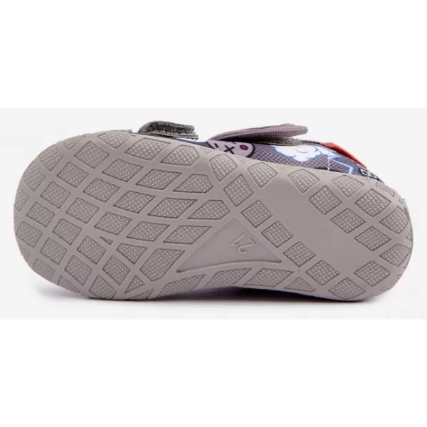  Kinderhausschuhe MILAMI 118/BR-36 GRAU 