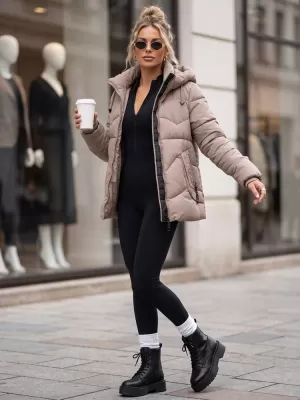 Damenjacke DSTREET TY5753 KHAKI