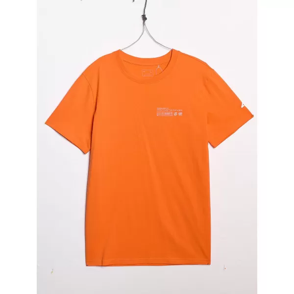  Herren-T-Shirt 4F WAW25TTSHM2372 ORANGE 
