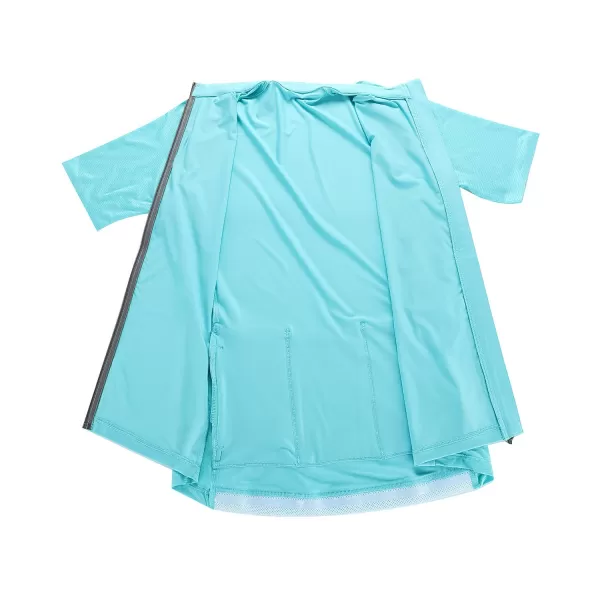  Damen-Radtrikot ALPINE PRO SAGENA 2 CURAÇAO 