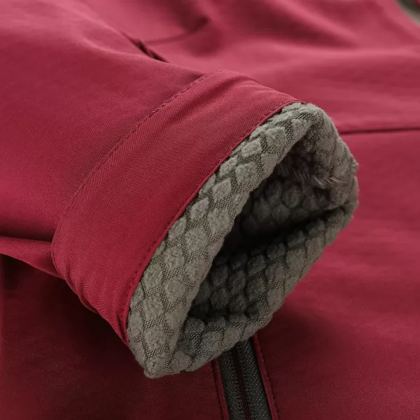  Softshelljacke für Damen ALPINE PRO HOORA 2 RHODODENDRON 