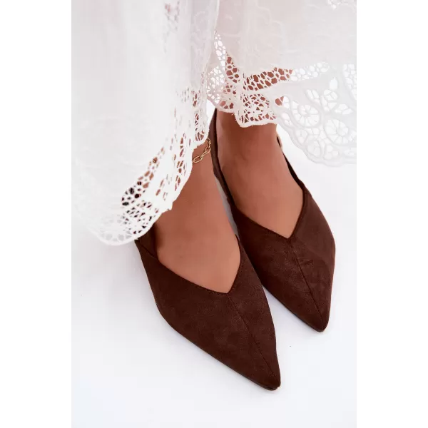  Ballerinas für Damen BOTO 9755 BRAUN 