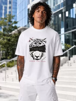 Herren-T-Shirt DSTREET NX1020R-WH-O WEIß