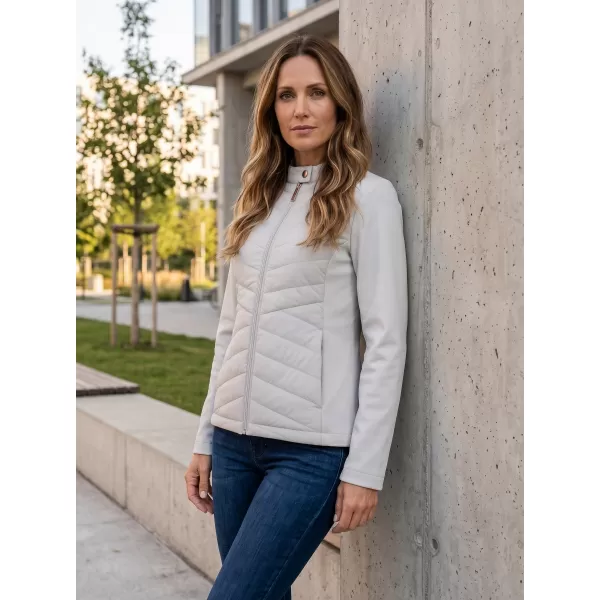  Hybridjacke für Damen MALFINI PREMIUM CROSS 556 SILBERGRAU 