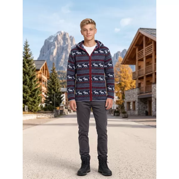  Warmer Kinderpullover ALPINE PRO NORESO MONDSCHEIN-OZEAN-VARIANTE PB 