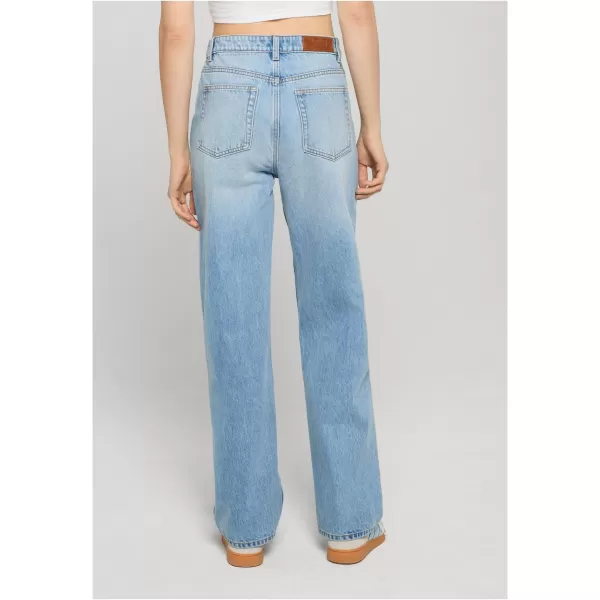  Damenhosen URBAN CLASSICS TB8142 HIMMELBLAU GEWASCHEN 