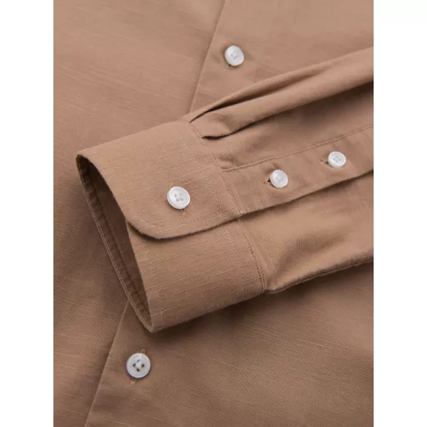  Herrenhemd OMBRE K704 KAFFEE 