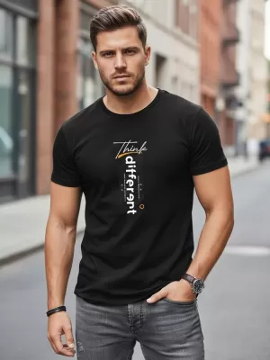 Herren-T-Shirt DSTREET NX0133R-BK SCHWARZ