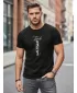 Herren-T-Shirt DSTREET NX0133R-BK SCHWARZ