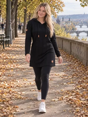 Damen-Sweatshirt ALTISPORT INA SCHWARZ