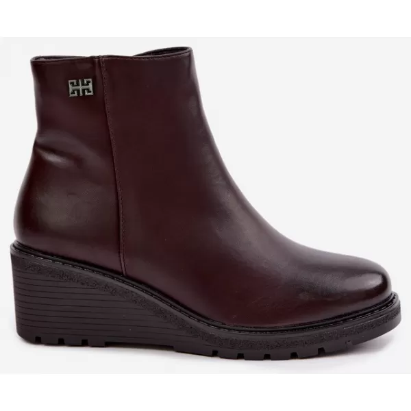  Damen-Stiefeletten BOTO RMR2510-2 SCHOKOLADE 