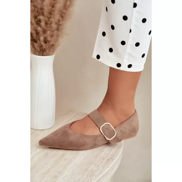  Ballerinas für Damen BOTO CH943 GOLD 