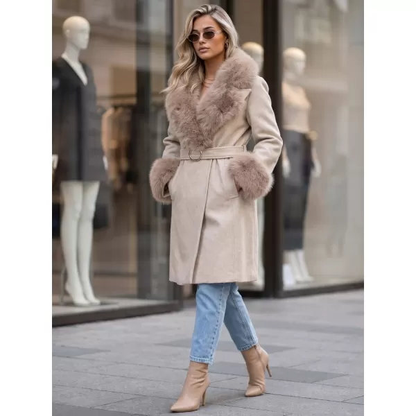  Damenmantel DSTREET TY6068 BEIGE 